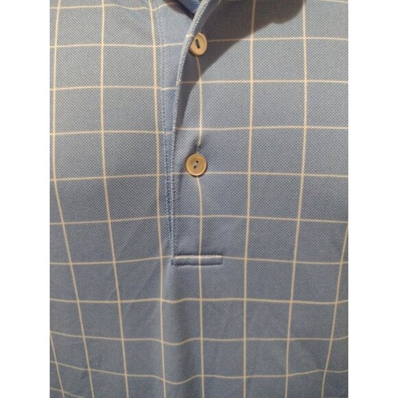 Men's Peter Millar Summer Comfort "The Country Club Of Louisiana" Shirt XL Blue - Picture 3 of 10